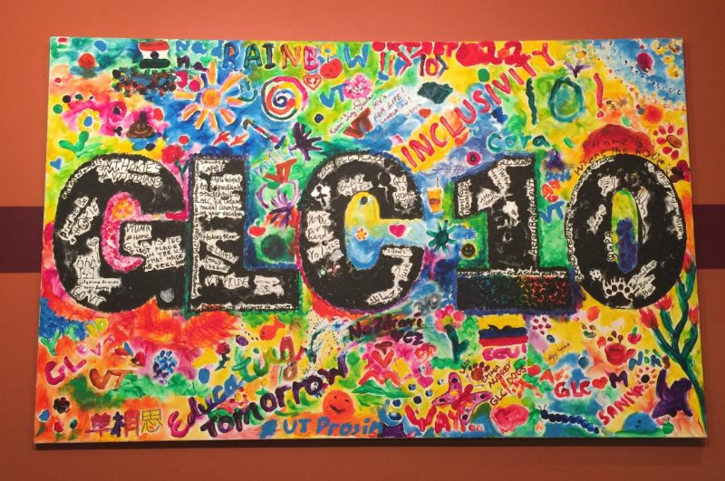 Original art created by students and others to celebrate the Graduate Life Center's 10th anniversary Original art created by students and others to celebrate the Graduate Life Center's 10th anniversary